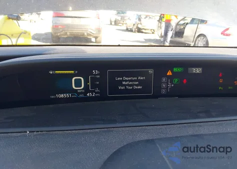 2018 Toyota Prius Four Touring from USA, damaged, VIN JTDKARFUXJ3553033